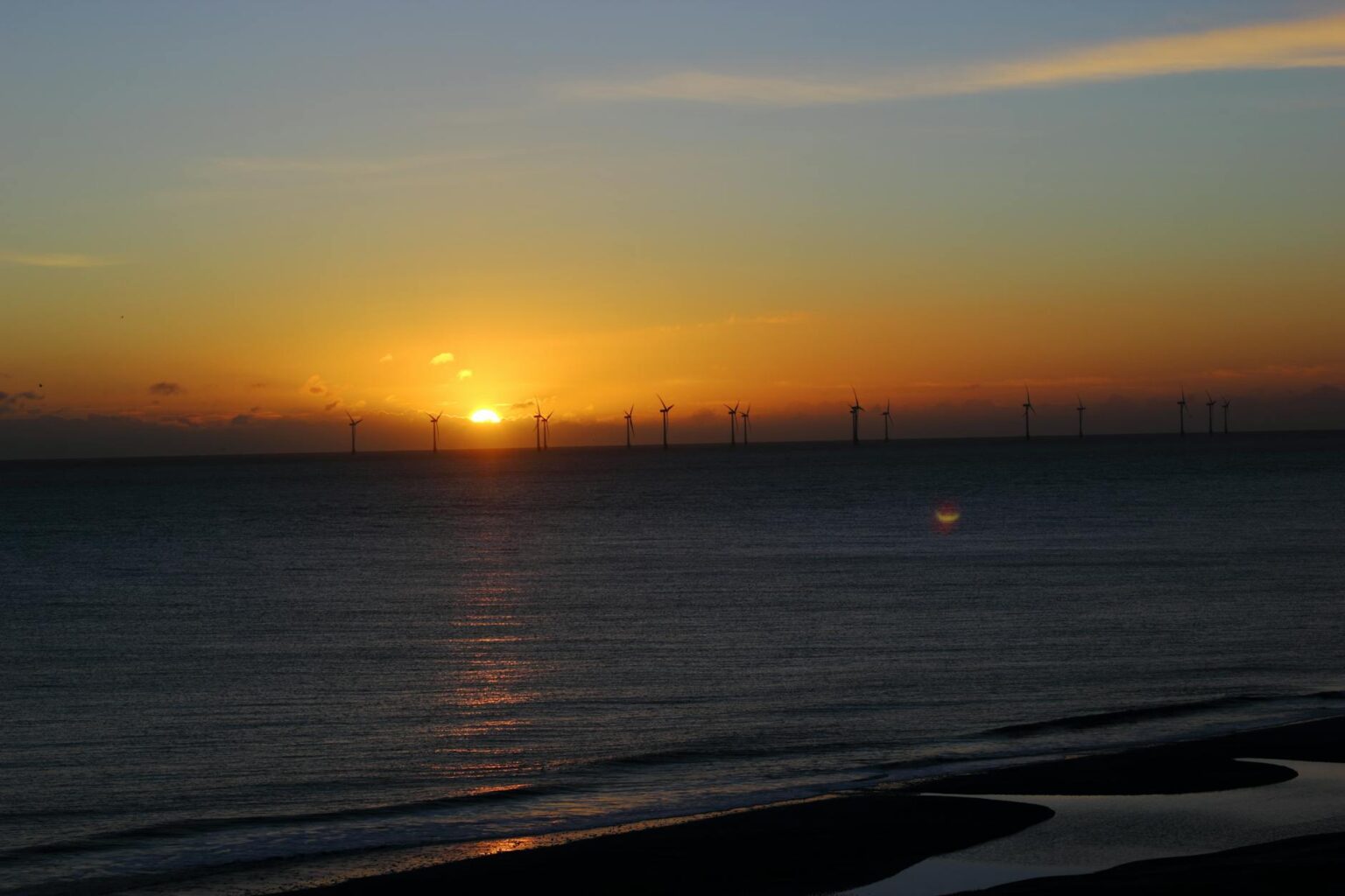 Illustration of Offshore Wind Farms Halted: Trump's Stunning $1 Billion Deal With France
